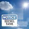 Signmission Diesel Tank OSHA Notice Sign, Vinyl Decal, 10in W x 7in L, 2PK OS-2PACK-NS-D-710-L-11019 - alternate 6